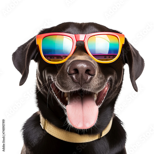 dog with sunglasses © Buse