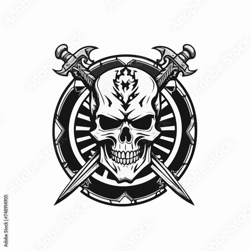 Logo de una calavera