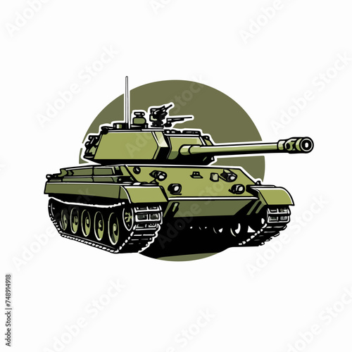 Logo de un tanque
