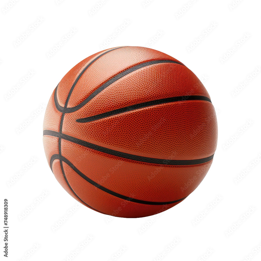 Basketball ball on transparent background Basketball ball on transparent background