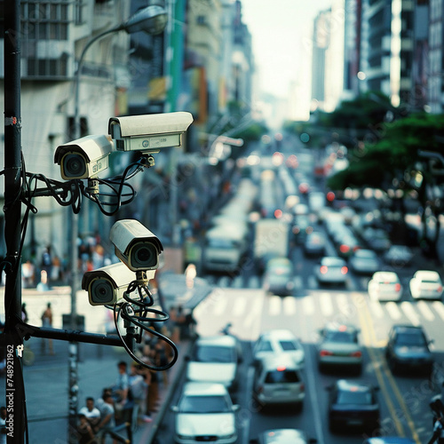 CCTV on street