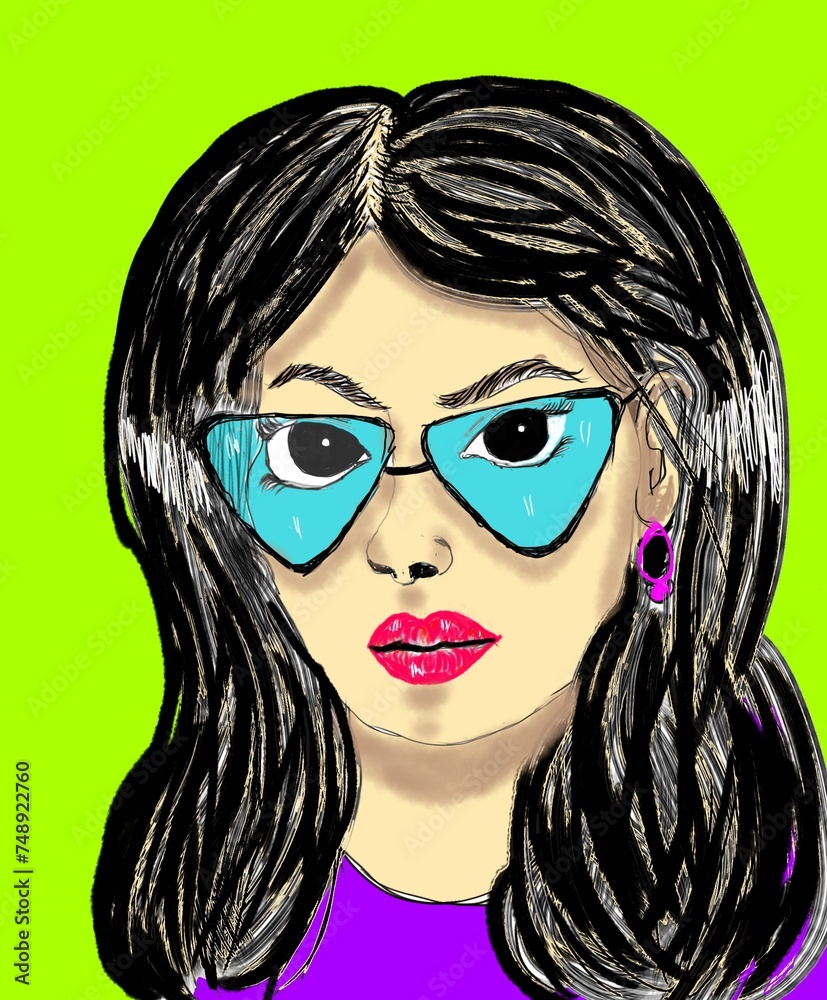 Obraz premium portrait of a girl