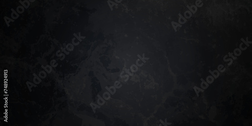 Dark black stone grunge background,black grunge textured concrete background. Old grungy background with dirty smoke.
