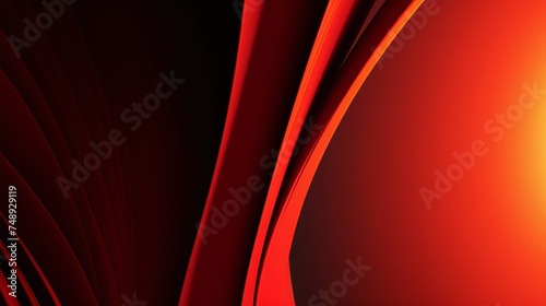 Abstract red lines