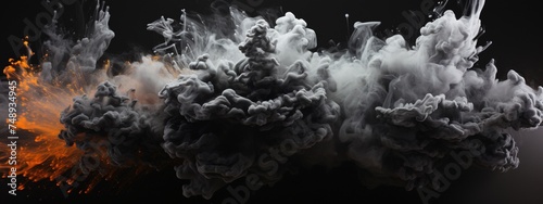 smoke in the air © Alex