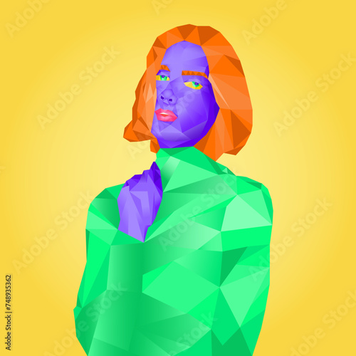 Colorful Woman