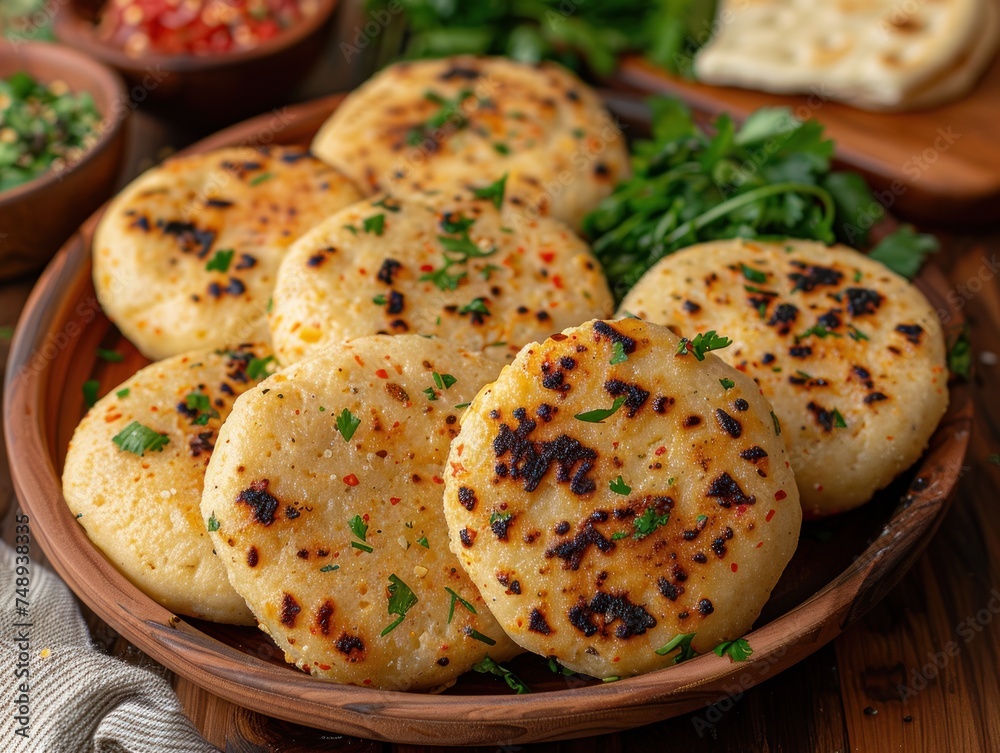 Golden Grilled Delights: A Feast of Flavorful Flatbreads