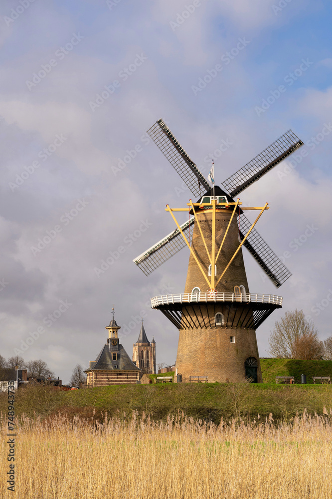 Fototapeta premium Flour mill De Hoop in Gorinchem