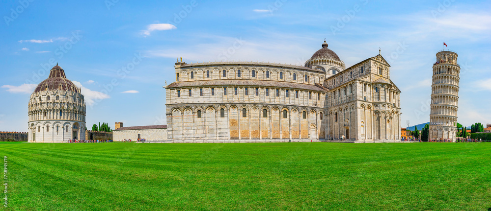 Naklejka premium Cathedral Square in Pisa