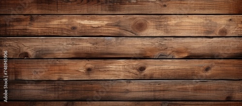 A wooden wall constructed from individual planks  showcasing a textured and rustic appearance.