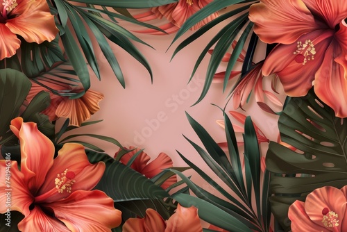 red and white flowers