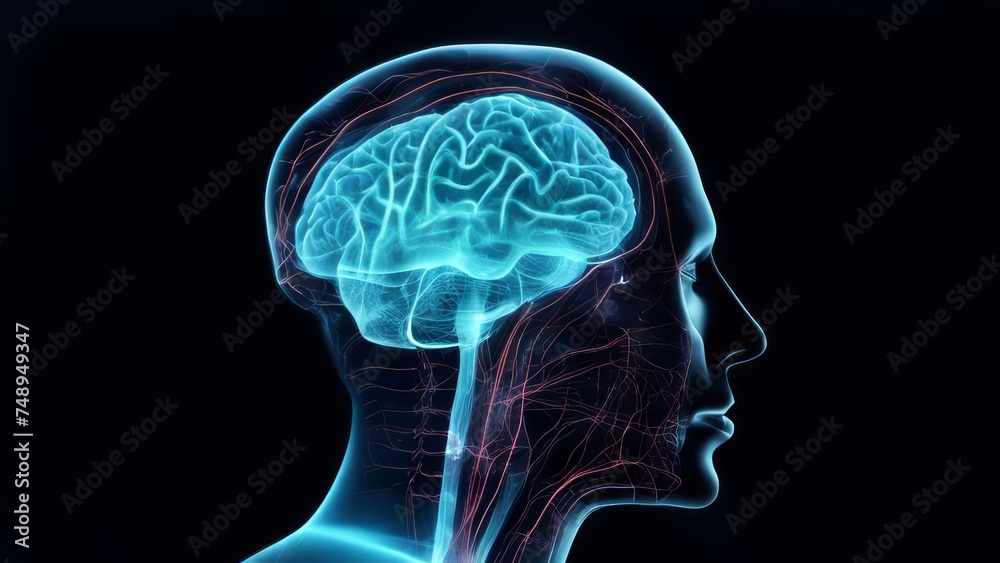 An illustration of an interactive brain image. An illustration of an interactive brain image.
