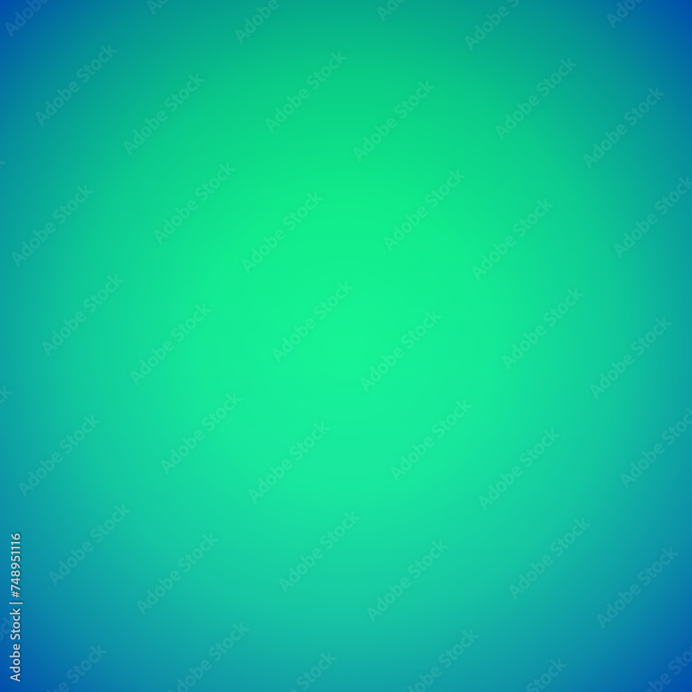 Fototapeta premium Green and Cyan Gradients Background with Blue Frame Gradients, Abstract Background, Frame Wallpaper, Business Background, Generative Ai