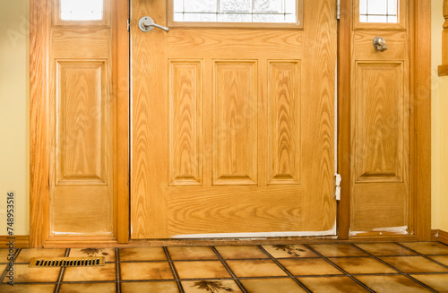 Freezind door and door hinge during extreem  low temperature in winter season