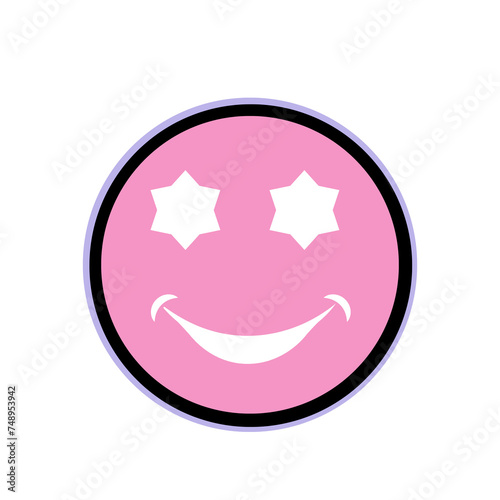 Obraz na płótnie star icon button