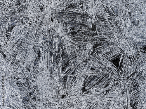 Winter Patterns - Ice Crystals on a Creek