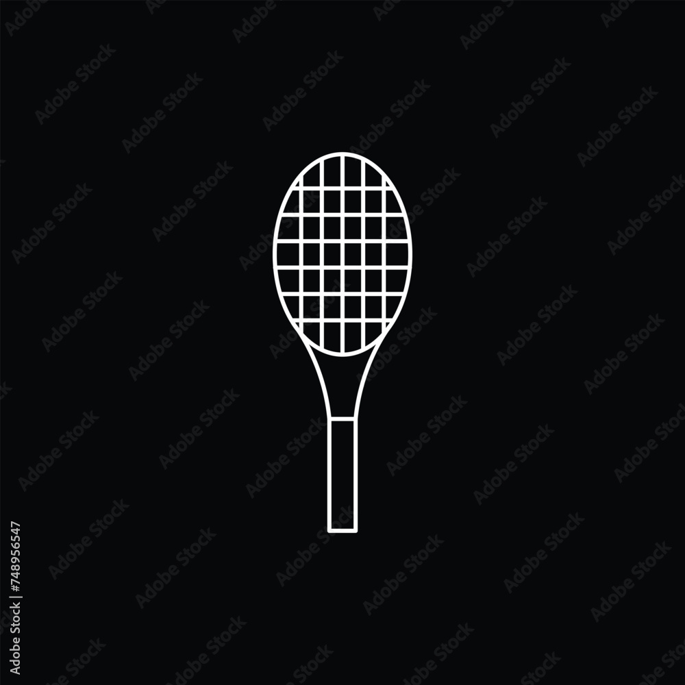 Tennis, vector illustration in trendy flat style Tennis, vector illustration in trendy flat style