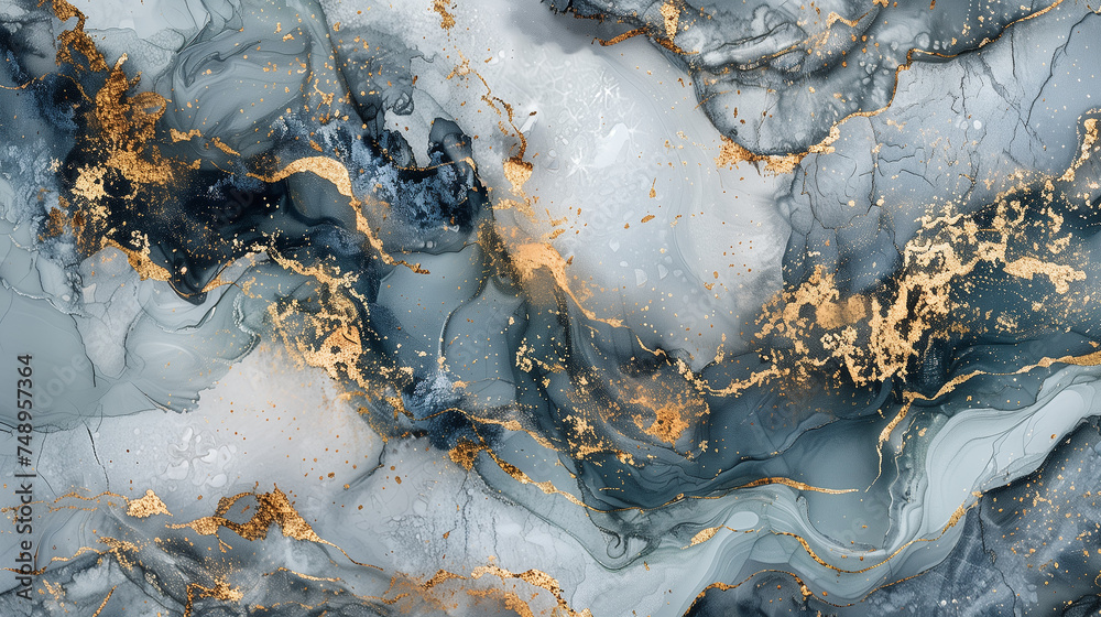 パステルカラーの大理石の背景画像。金継ぎ。
Pastel marble background image. Gold splicing. [Generative AI]