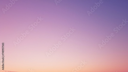 Tranquil purple and orange sunset gradient - Serene sunset hues blend seamlessly into one another, evoking a peaceful, calming end to the day © Tida