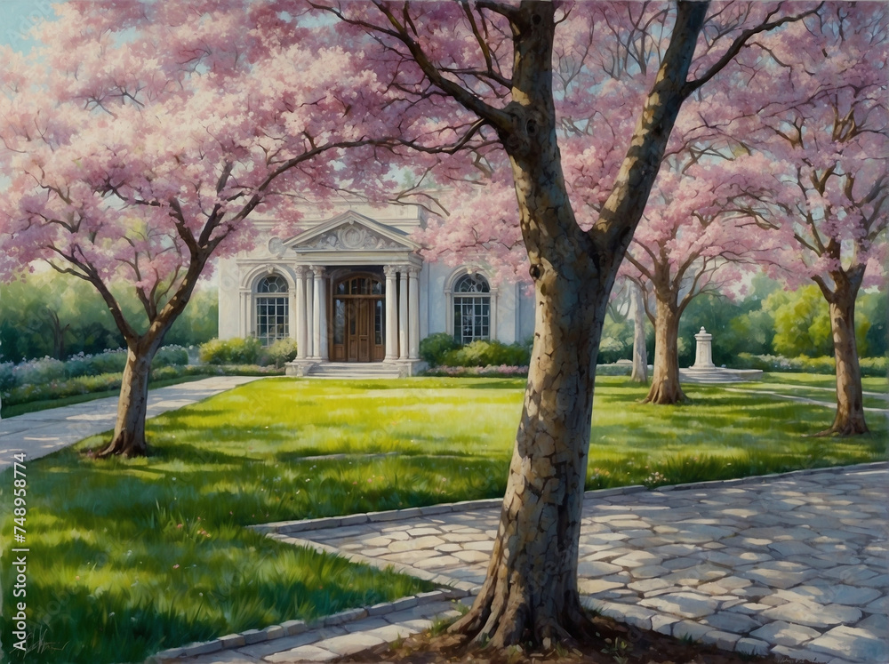 Naklejka premium Great tree trunk