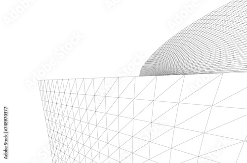 abstract background with lines © Yurii Andreichyn