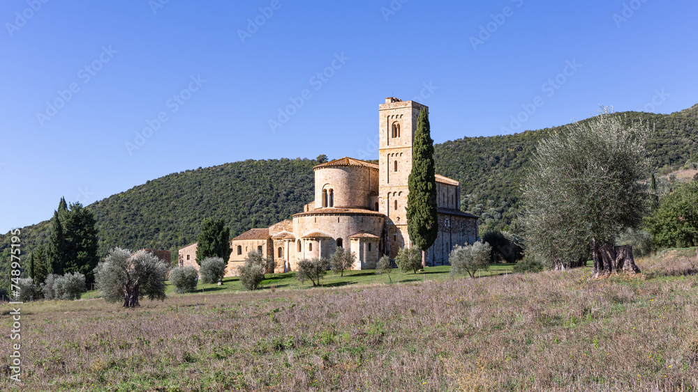 Abtei Sant Antimo in der Toskana