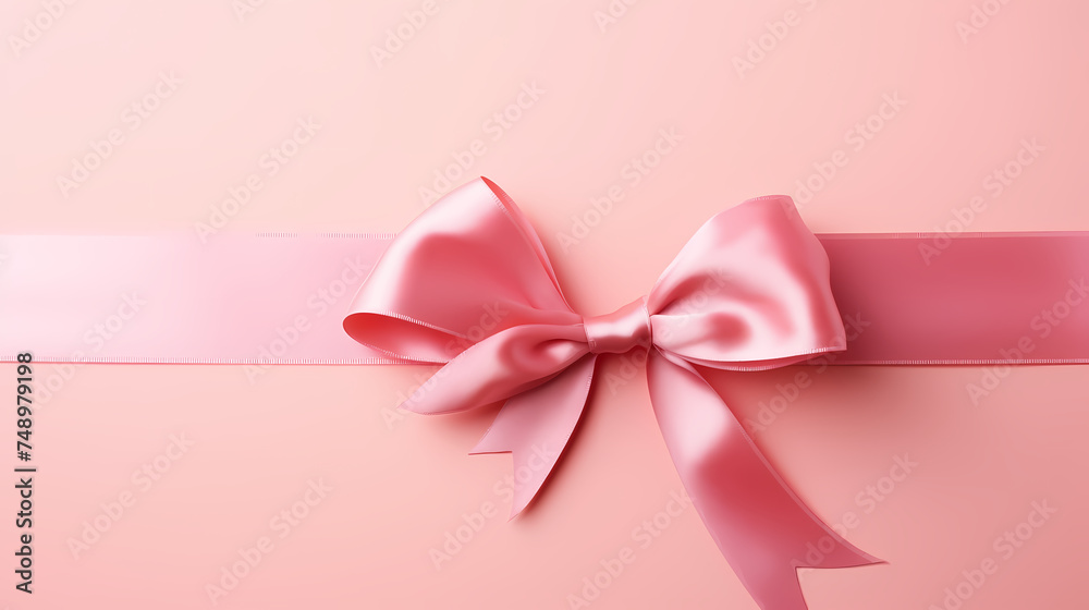 Ribbon background, perfect for adding femininity and charm to any project or design Ribbon background, perfect for adding femininity and charm to any project or design