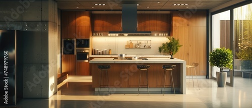 Modern kitchen interior design