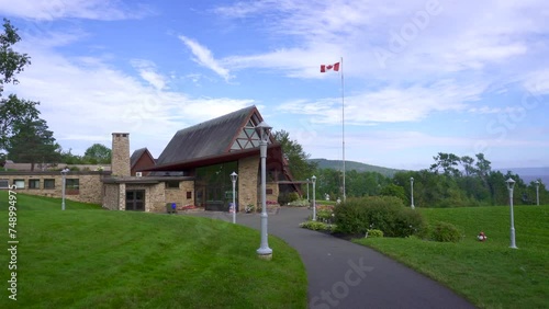 Baddeck, Cape Breton, Nova Scotia, Canada: Alexander Graham Bell National Historic Site unit of Parks Canada. photo