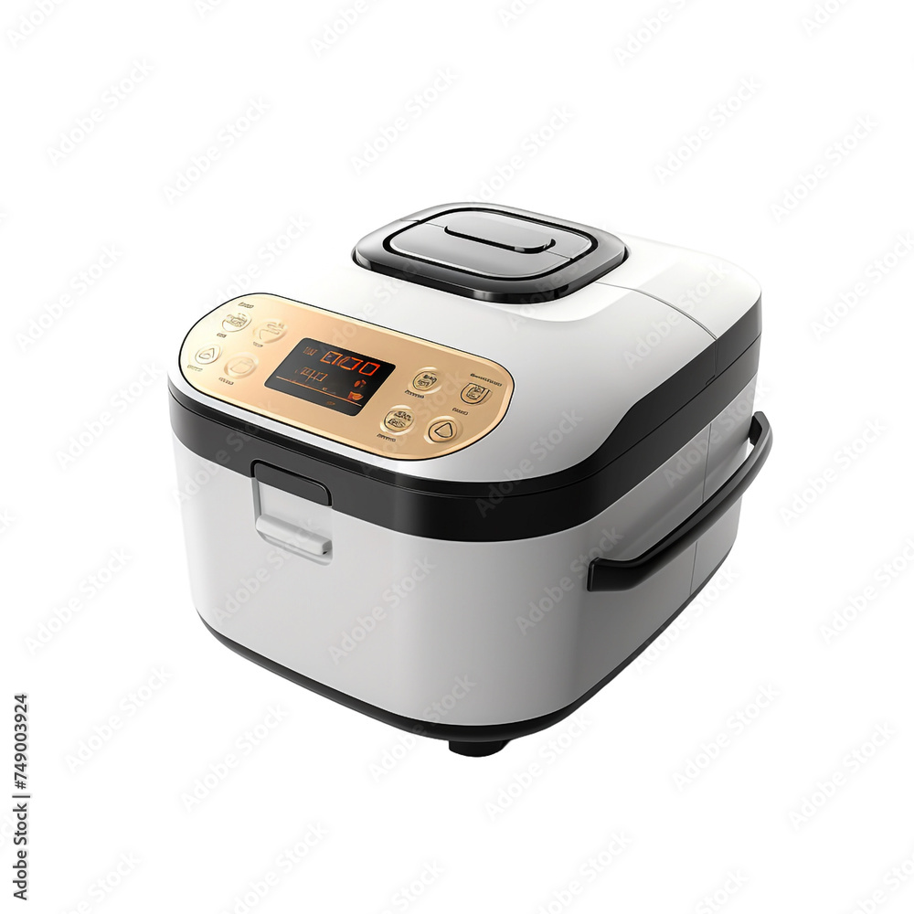 Rice cooker isolated on transparent background Rice cooker isolated on transparent background