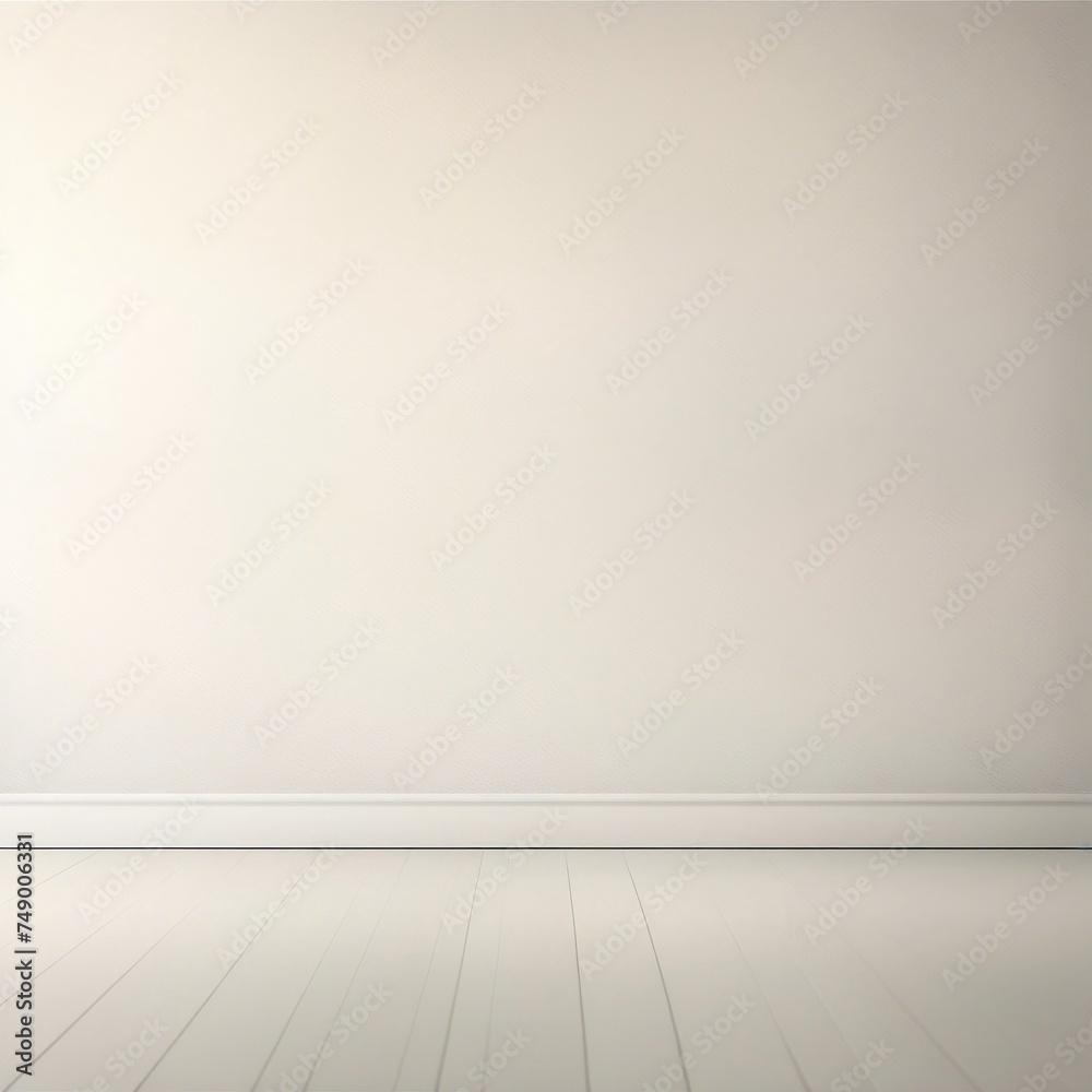 Empty White Room with Wooden Floor and White Walls
Empty White Room with Wooden Floor and White Walls