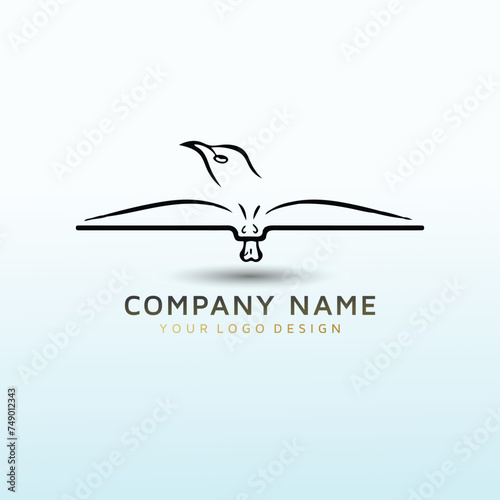 Design an elegant logo for a small book publishing company