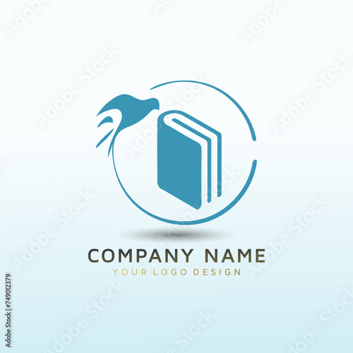 Design an elegant logo for a small book publishing company