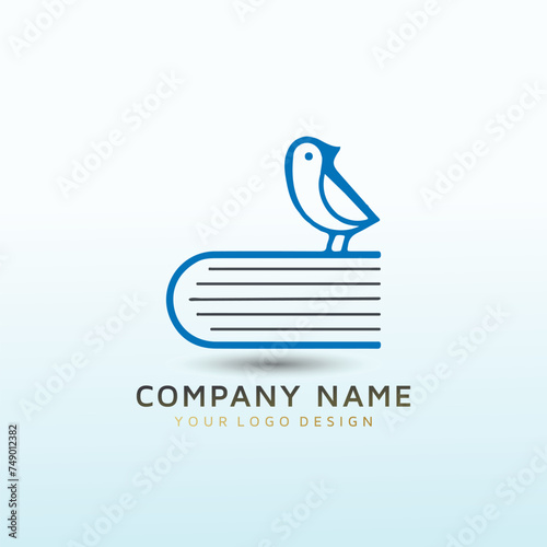 Design an elegant logo for a small book publishing company