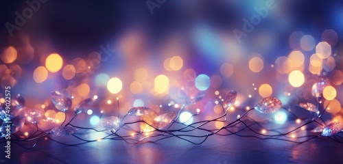 lights string background