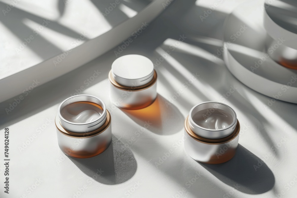 Facial wellness hub skin care cream. Skincare treatment products: crystal healing lotion, skincare sustainable gel, oil, pipette with soap dispenser serum and shiatsu massage jar pot Facial wellness hub skin care cream. Skincare treatment products: crystal healing lotion, skincare sustainable gel, oil, pipette with soap dispenser serum and shiatsu massage jar pot