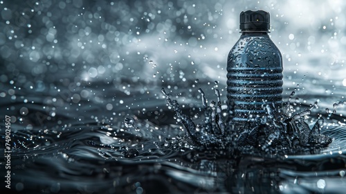 water bottle for hydration with splash