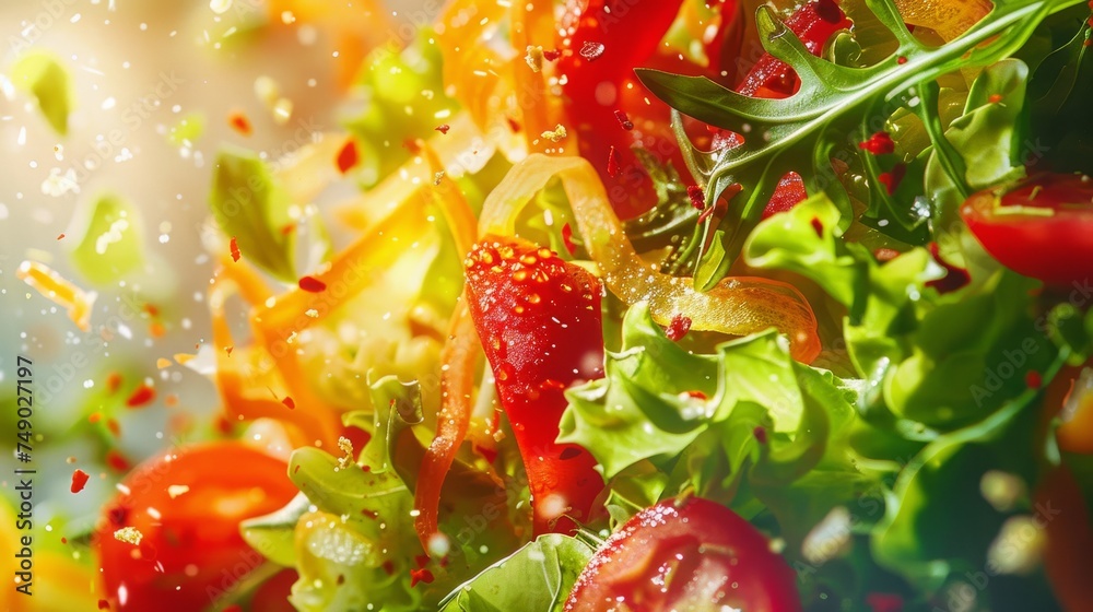 salad preparation process salad preparation process