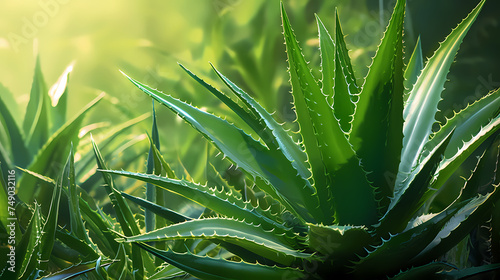 Aloe background