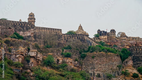 Chittorgarh Fort, UNESCO World Heritage Site, Chittorgarh city, India photo
