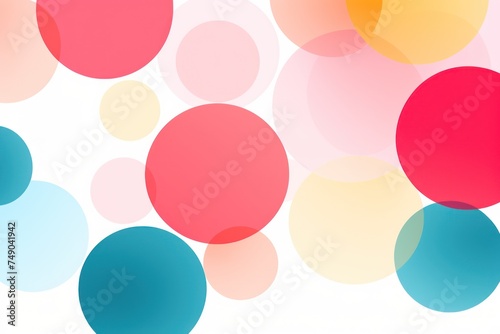 Wallpaper Mural a group of colorful circles Torontodigital.ca