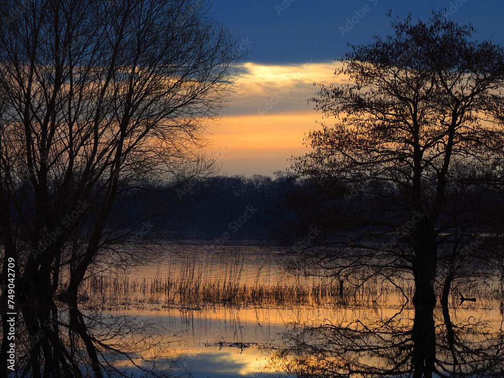 Abendstimmung am kleinen Plöner See Abendstimmung am kleinen Plöner See