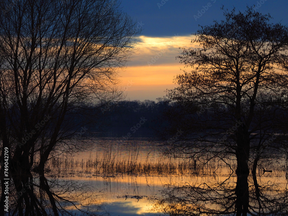 Abendstimmung am kleinen Plöner See