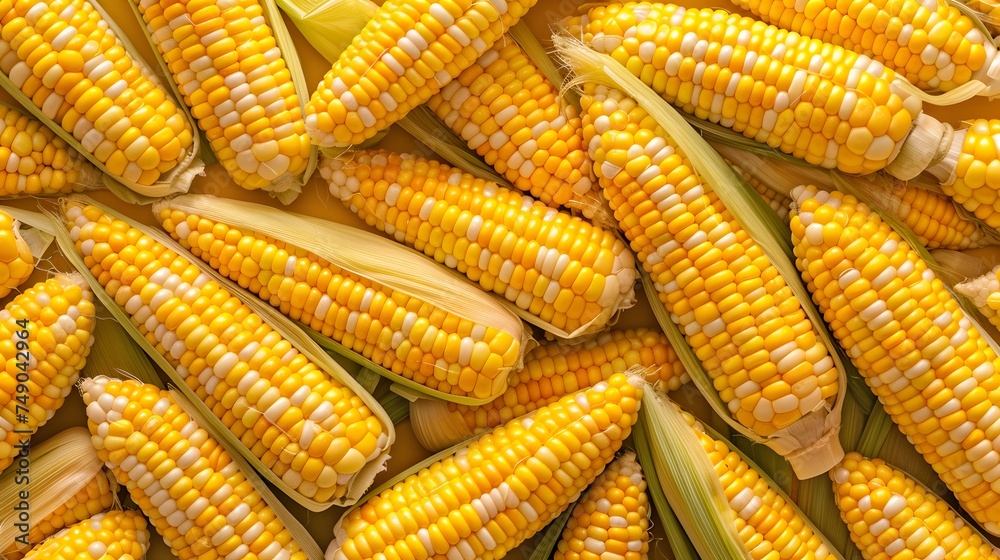 seamless repeatable and tilelable texture pattern of fresh corn vegetable seamless repeatable and tilelable texture pattern of fresh corn vegetable