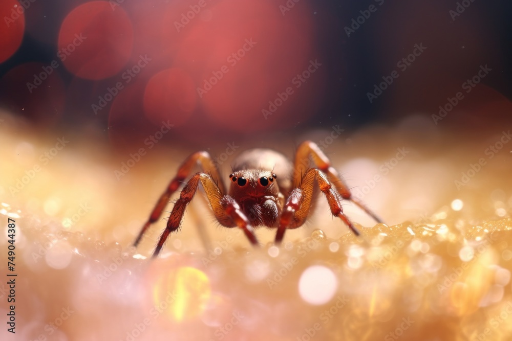 a close up of a spider a close up of a spider