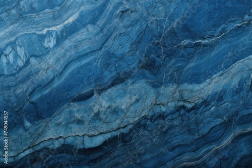 a close up of a blue stone