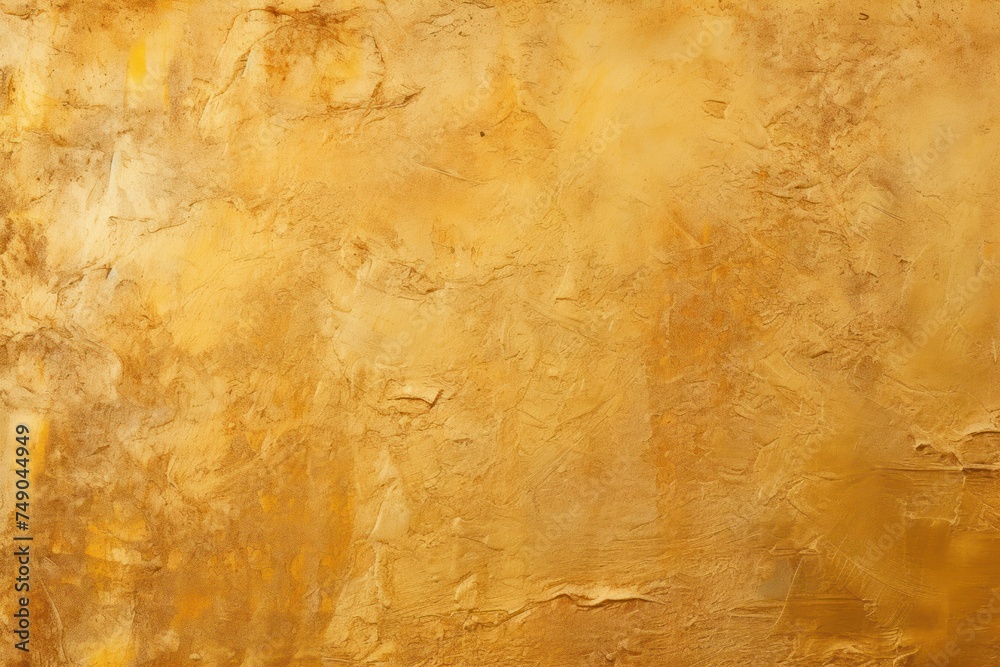 a yellow wall with rough edges - obrazy, fototapety, plakaty 