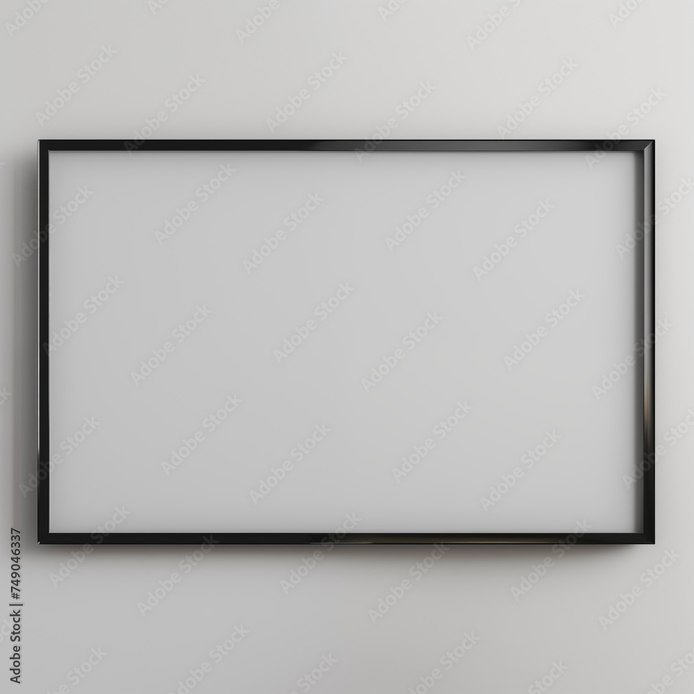 Empty Picture Frame Mockup Empty Picture Frame Mockup