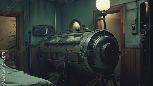 Vintage Iron Lung Machine