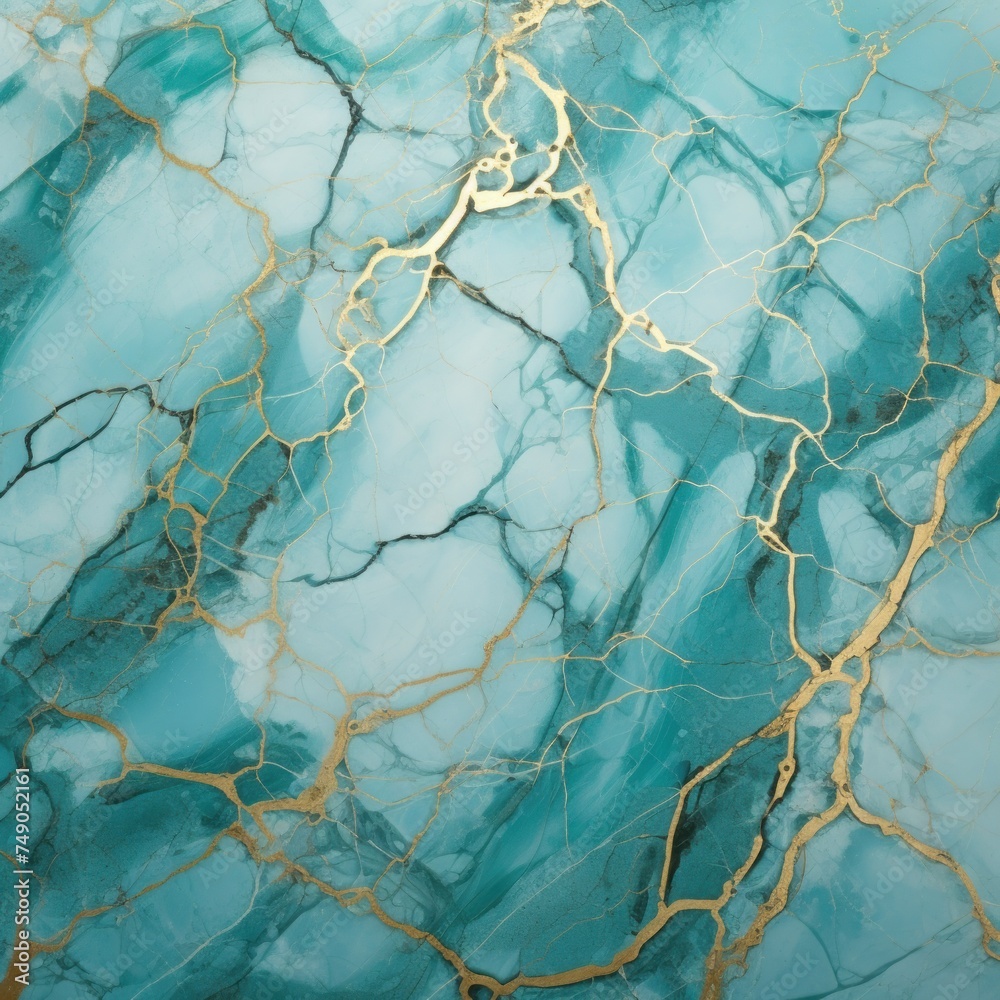 High resolution turquoise marble floor texture, in the style of shaped canvas